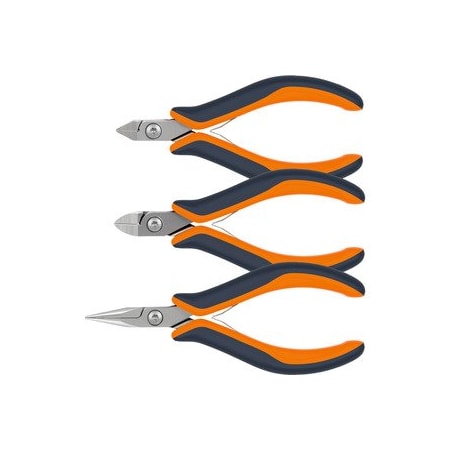 Garant Precision electronics pliers set 3 pieces 700157 3